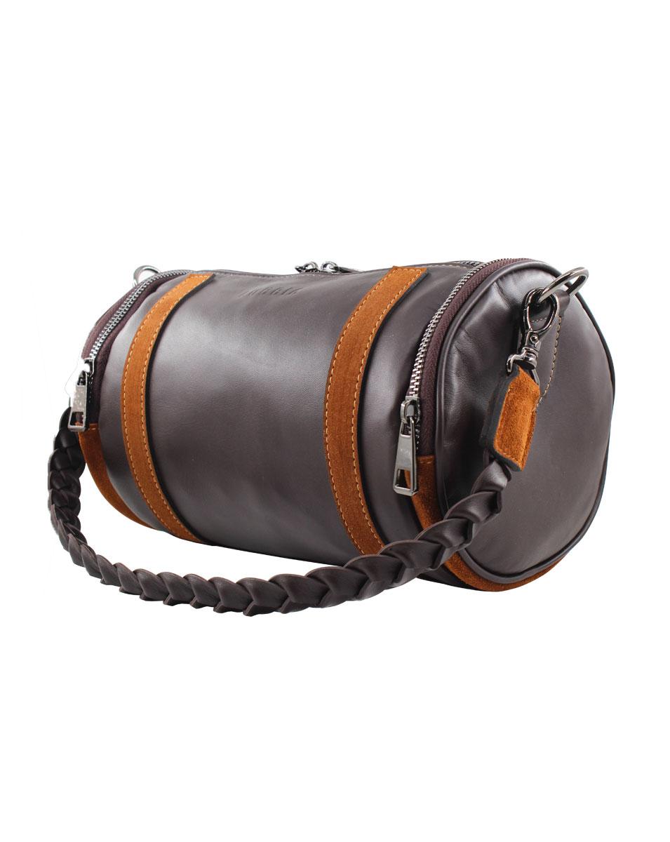 Lubbia Unisex Roll Çanta - Kabin Boy - Kahverengi