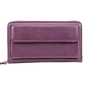 Unisex Deri Cüzdan - Kod : 784 - Mor